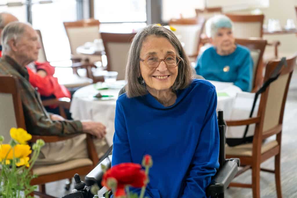 Nancy Eustis Volunteer of the Year at the Kenwood Senior Living